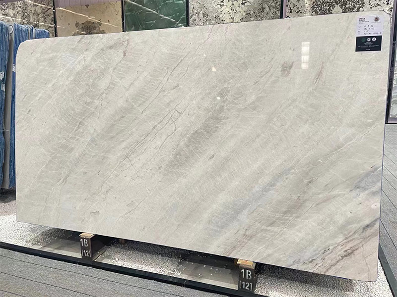 Shuijing White Marble Slabs