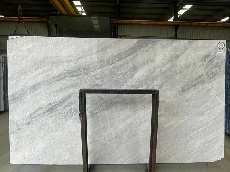 Shuijing White Marble Slabs