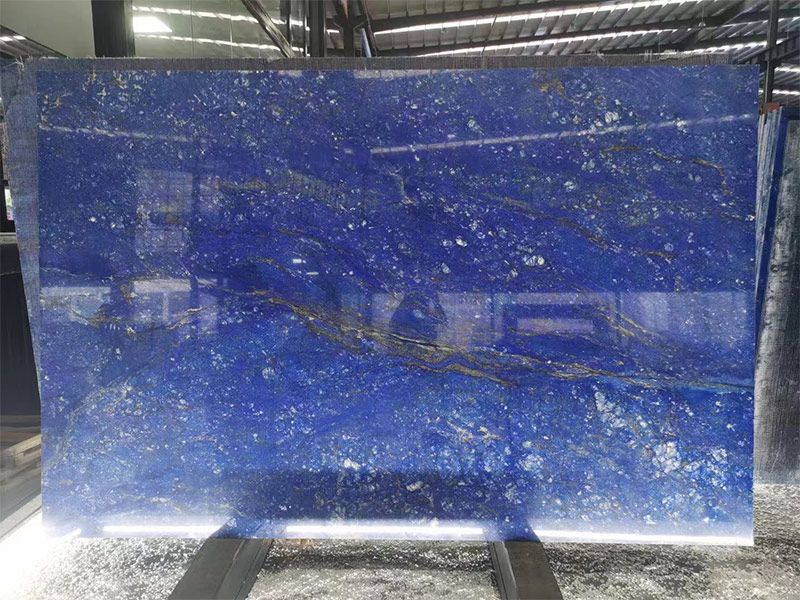Luxury Stone Bolivia Sodalite Blue Stone Slabs Supplier