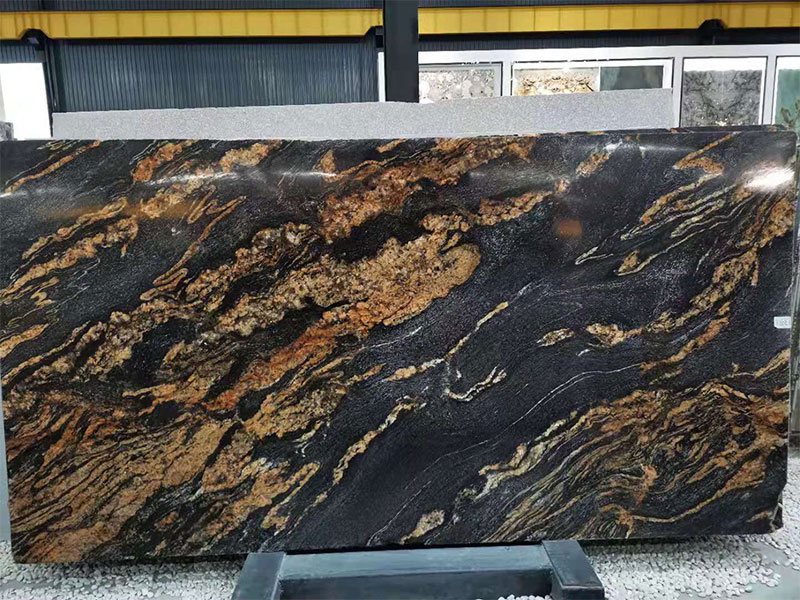 Magma Gold Brazilian Granite Slab Supplier