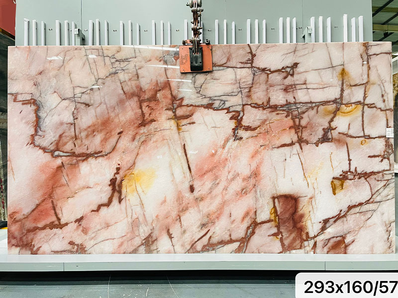 Pink Cosmopolitan Quartzite Slabs Supplier