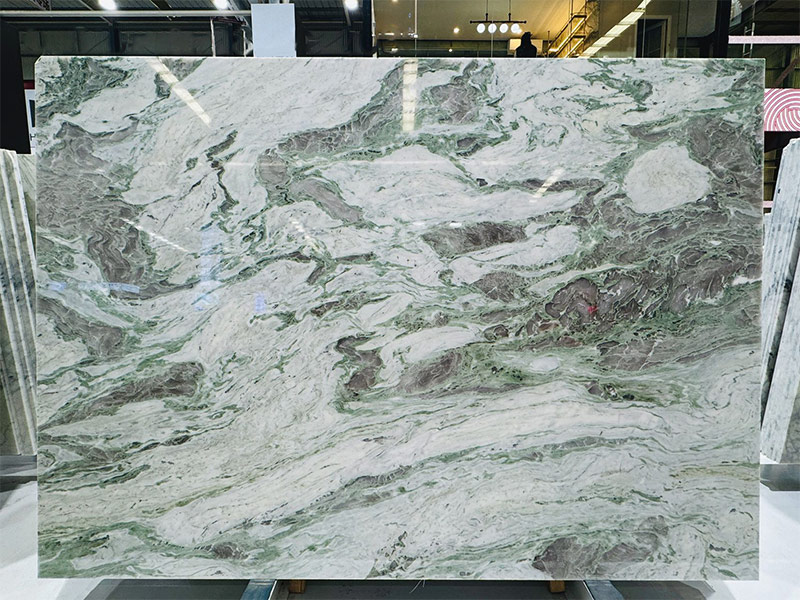 Brazil Mint Green Marble Slab Supplier