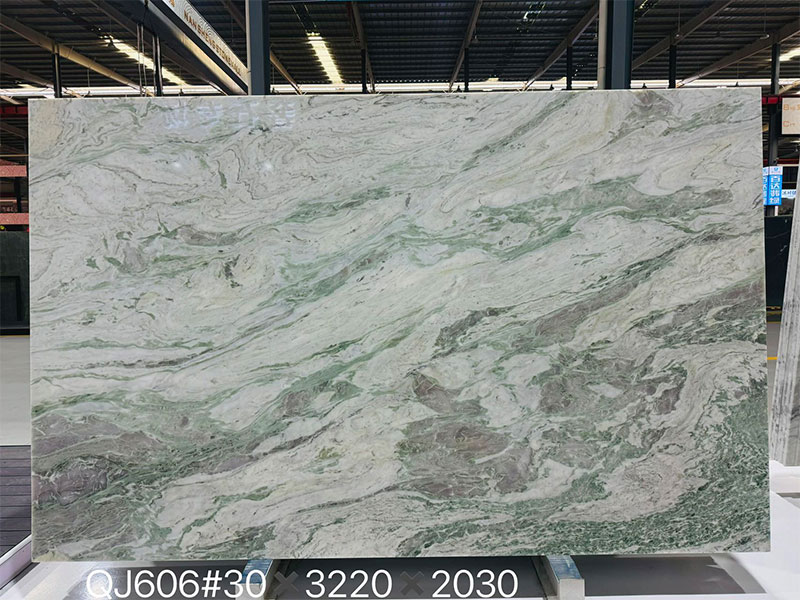 Brazil Mint Green Marble Slab Supplier