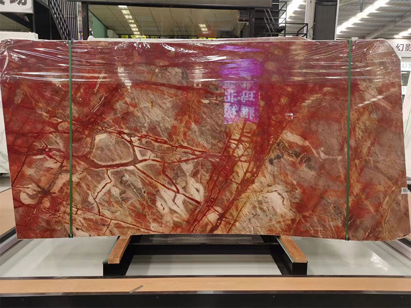 Ruby Red Marble Slabs Supplier