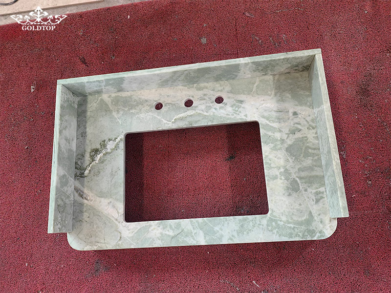 Ming Green Marble Vanity Tops