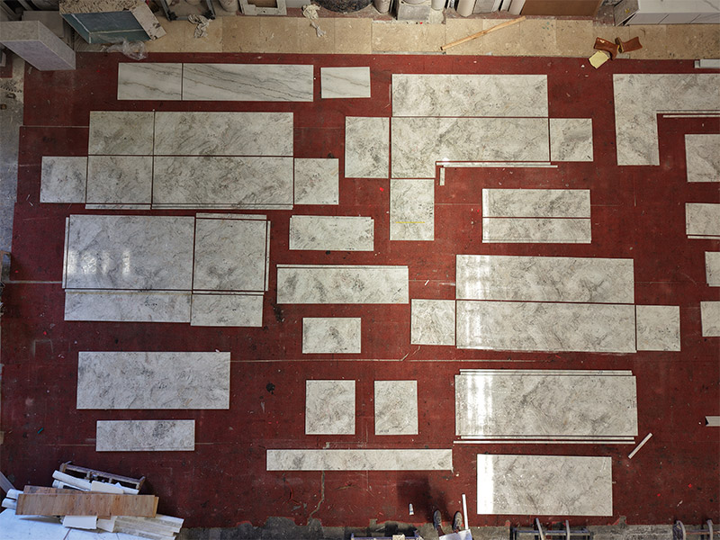 Turkey Grigio Orsola White Marble countertops