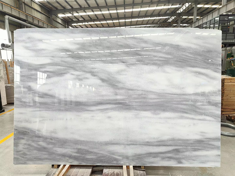 White Kyknos Marble Slab Supplier