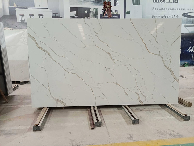 5111 Laza Gold Quartz Slabs