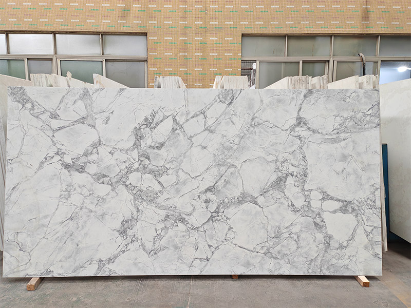 7007 Super White PD Quartz Slab
