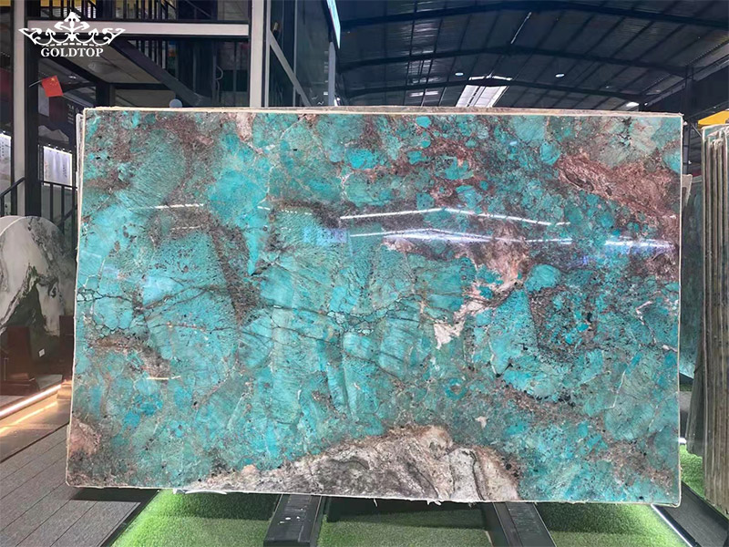 Amazon Green Quartzite Slab