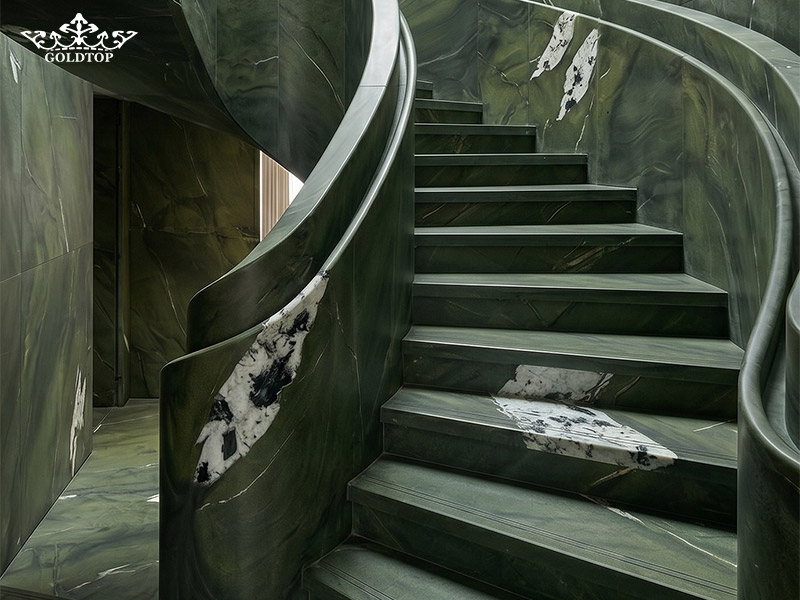 Custom Avocatus Quartzite Stair Tiles