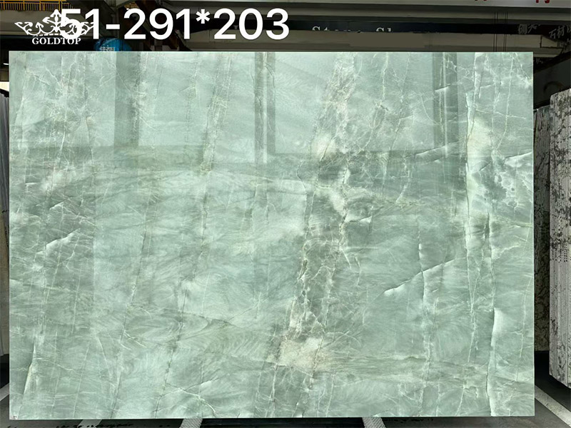 Emerald Green Quartzite Slab