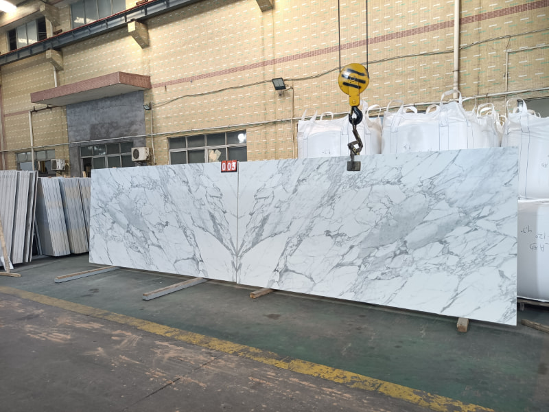 7004 Statuario PD Quartz Slab