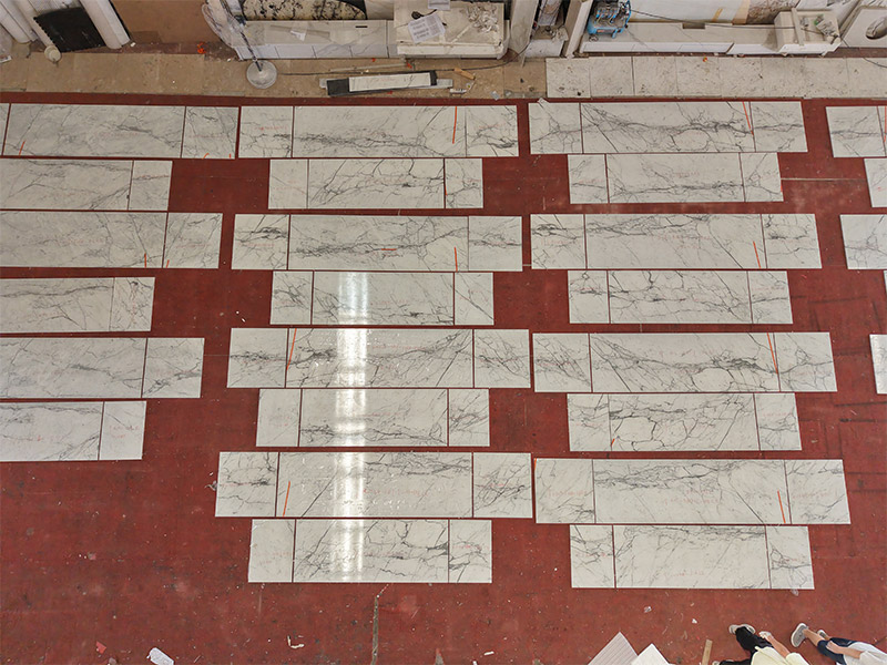 Italy Statuary White Marble Tiles Supplier