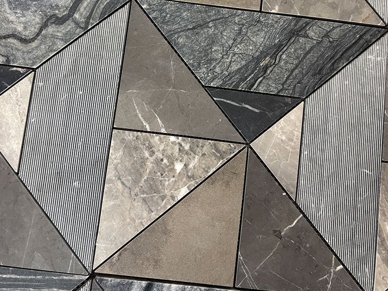 Custom Marble Floor Mosaic Medallion Tile