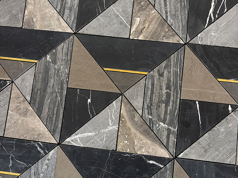 Custom Marble Floor Mosaic Medallion Tile