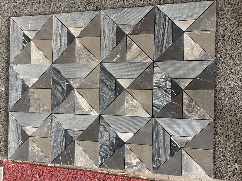 Custom Marble Floor Mosaic Medallion Tile