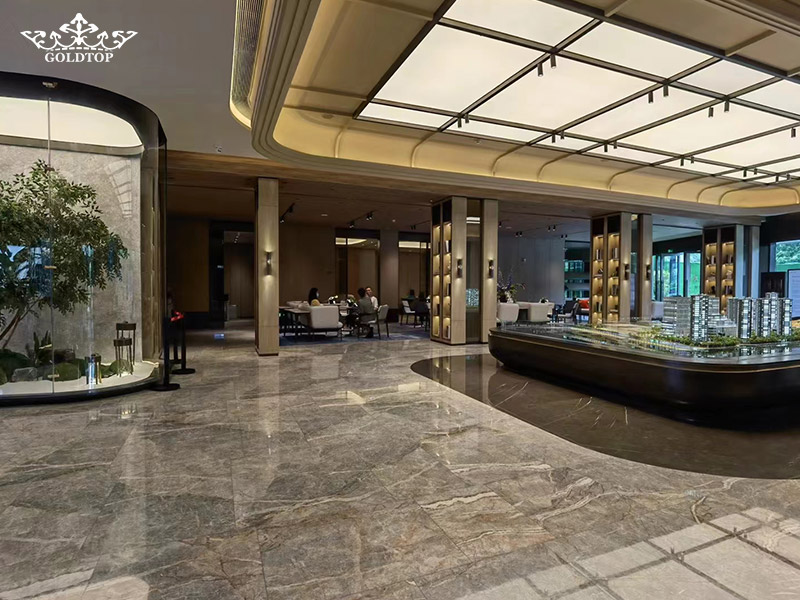 Italy Fior Di Bosco Marble Flooring