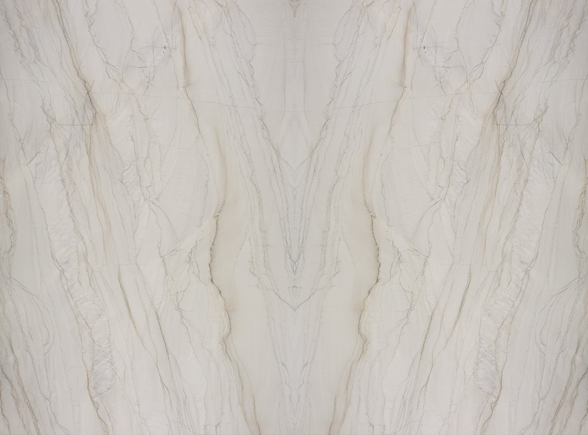 Brazil White Macaubas Quartzite Slab for Countertops/ Feature Wall/ Staircase