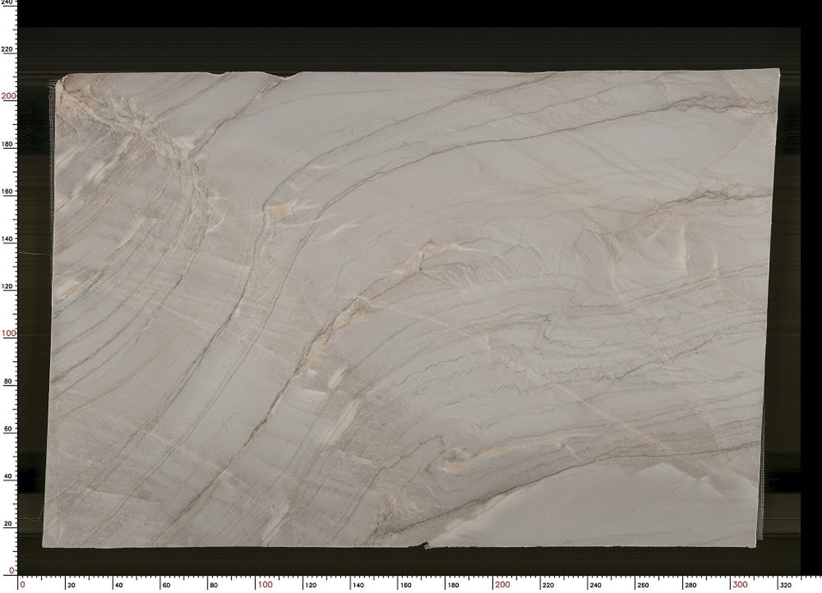 Brazil White Macaubas Quartzite Slab for Countertops/ Feature Wall/ Staircase