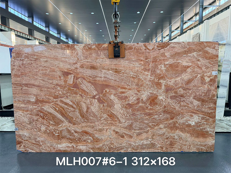 Natural Milan Red Marble Tiles