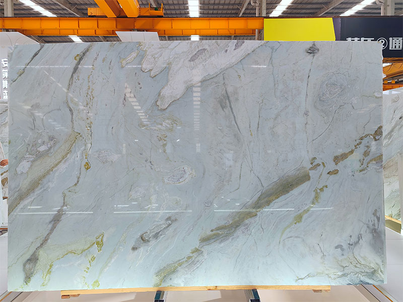 Tiffany Blue Marble Slab for Countertops