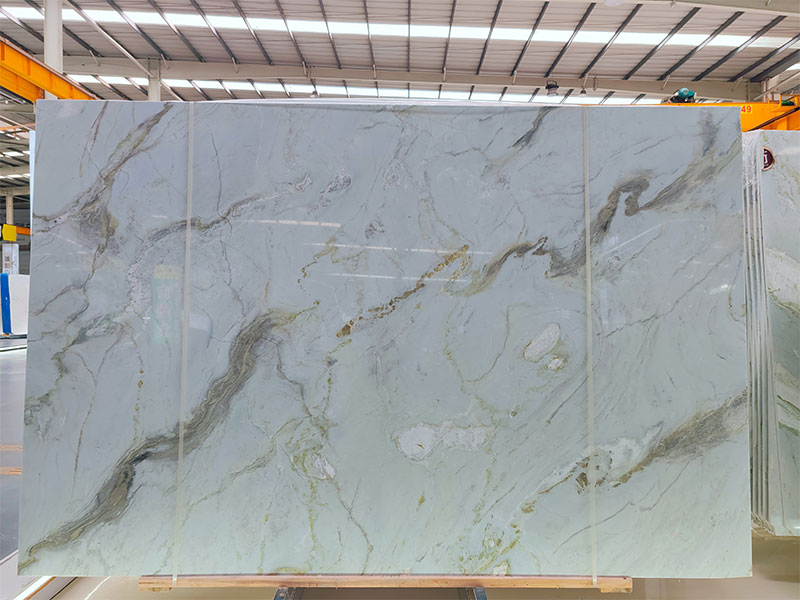 Tiffany Blue Marble Slab for Countertops