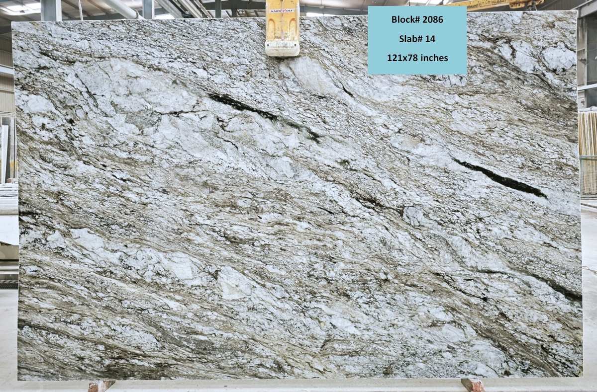 Blue Dunes Granite Slab for Kitchen Countertops