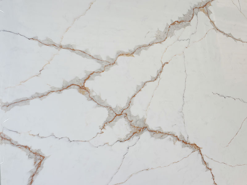 Paonazzo Awake Quartz White-Brown Quartz for Countertop