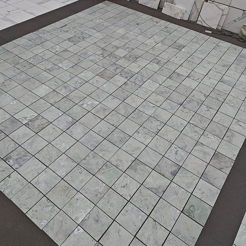 Custom Ming Green Thin Marble Tiles for Project