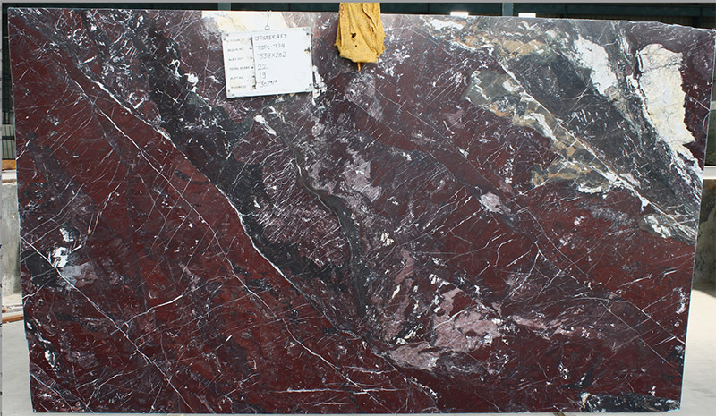 Natural Stone Jasper Red Marble Slab