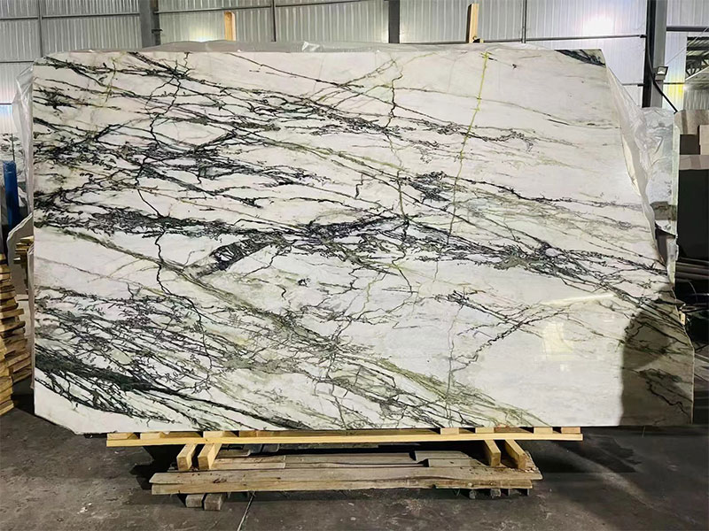 Clivia White Marble Slab Supplier