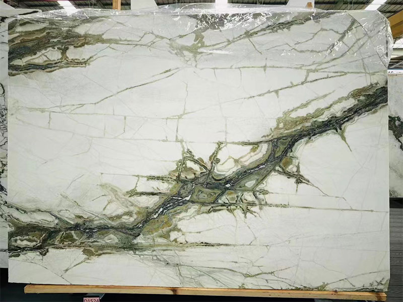 Clivia White Marble Slab Supplier