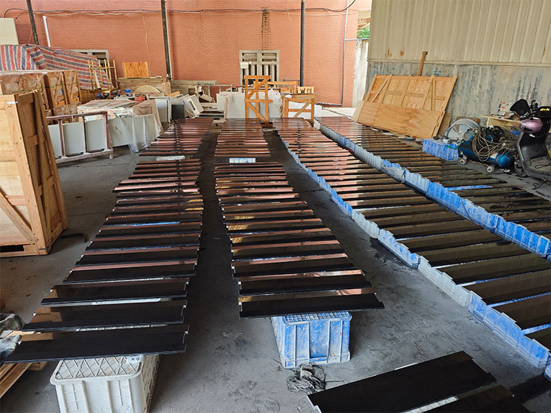 China Mongolia Black Granite Black Granite Tile