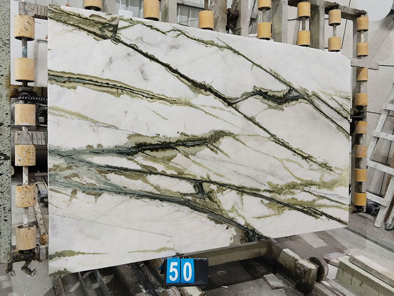 Clivia White Marble Slab Supplier