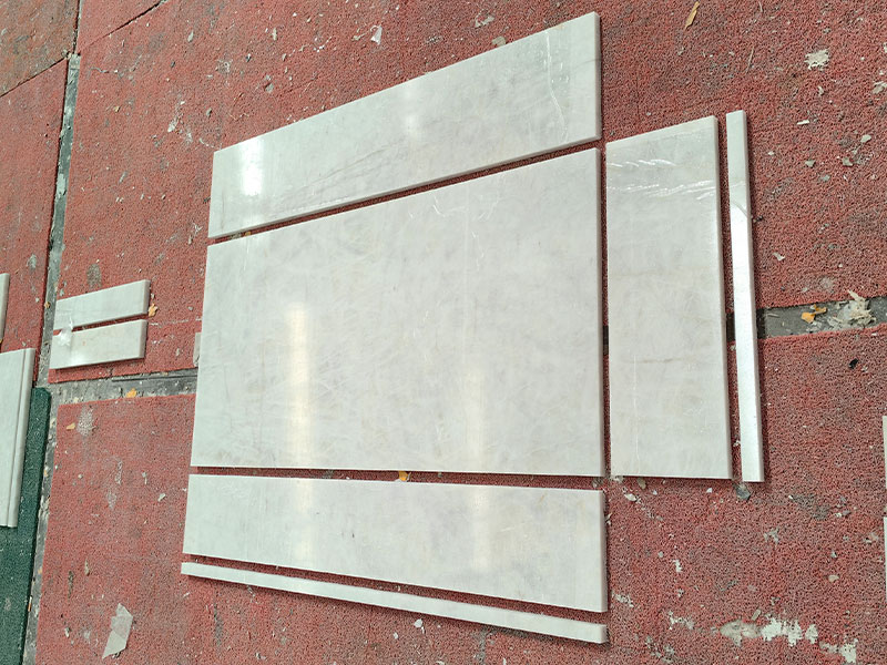 Brazil Cristallo White Quartzite Tiles