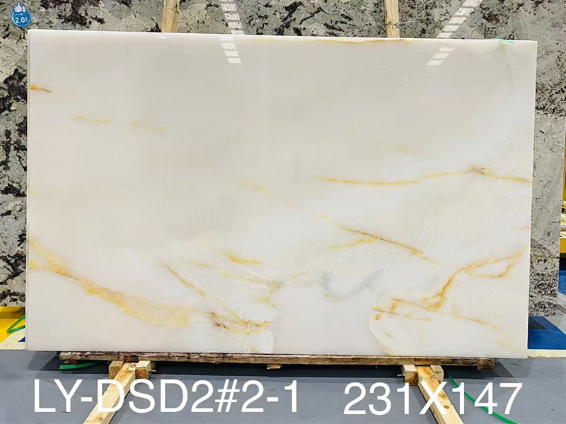 White Onyx Slabs Supplier, Custom White Onyx Island, Countertops, Vanity Tops