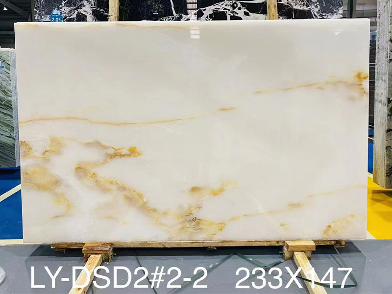 White Onyx Slabs Supplier, Custom White Onyx Island, Countertops, Vanity Tops