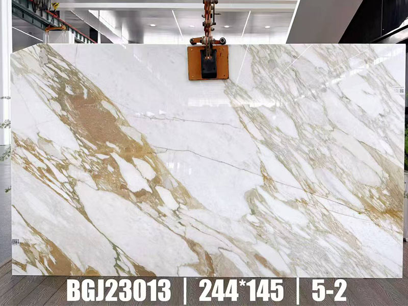 Italy Calacatta Gold Marble Slab Supplier, Stone Project Solution Provider