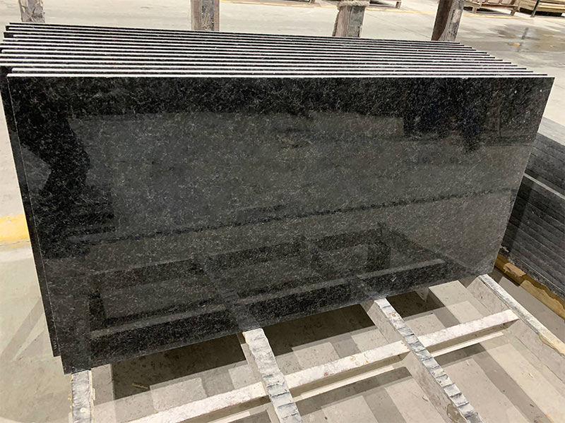 18mm Angola Black Granite Slab Supplier