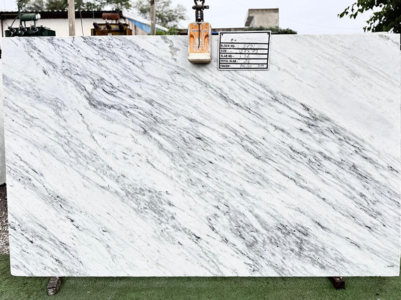 Arabescato Exotic White Marble Slab for Countertops/ Fireplace/ Table