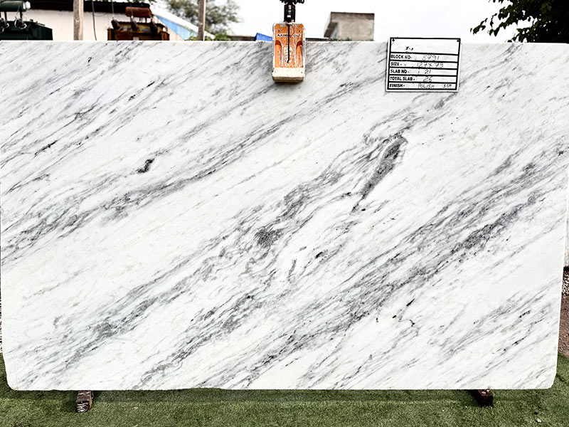 Arabescato Exotic White Marble Slab for Countertops/ Fireplace/ Table