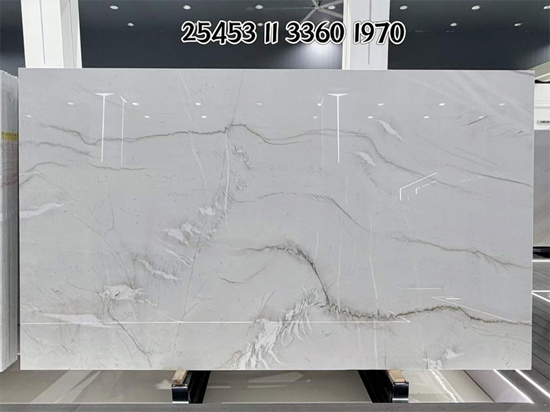 White Montreal Quartzite Slab for Countertops/ Feature Wall