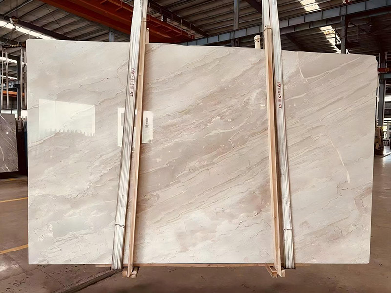 Custom Daino Reale Diana Royal Cream Marble Table Tops