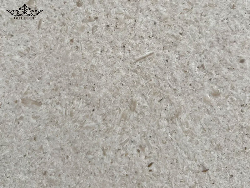 A leathered finish creates a soft, refined surface with a subtle texture and low reflectivity. It feels smooth and warm to the touch while maintaining the natural character of limestone.