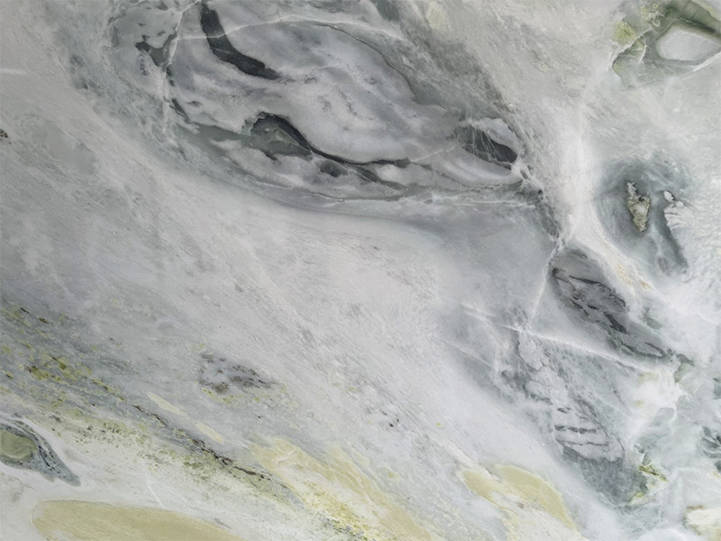 7026 Dreaming Green PD Quartz Slab for Countertops