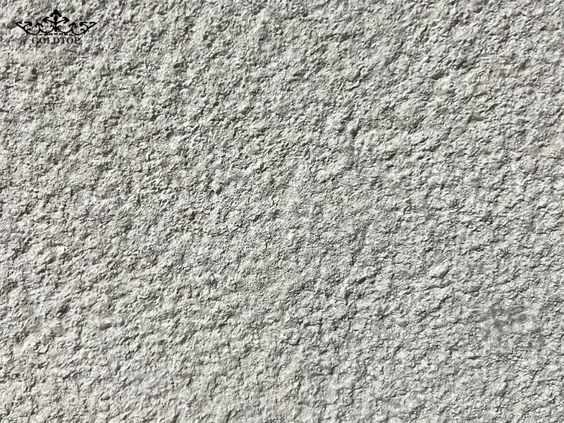 Sandblasting creates a fine and even granular texture across the stone surface.