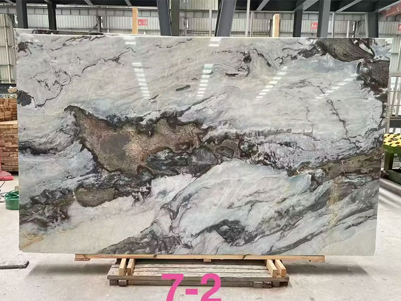 Bianco Brasile Marble Slabs for Countertops/ Vanity Tops