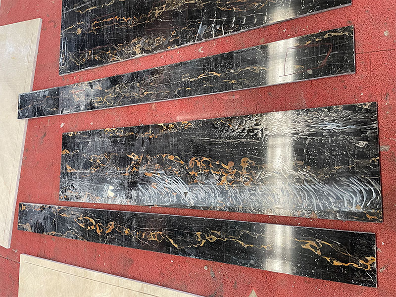 Italy Nero Portoro Marble Countertop