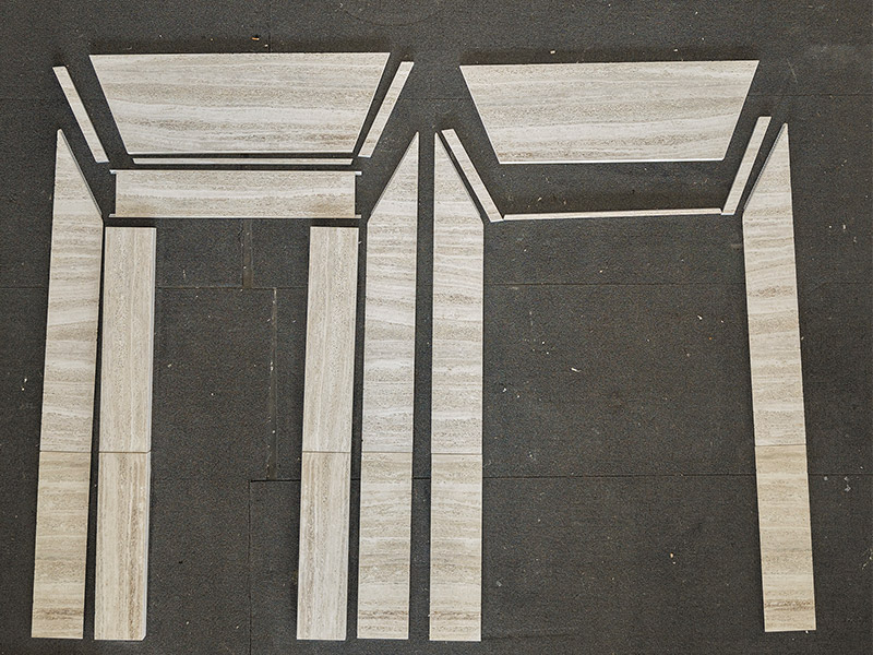 Italy Super White Travertine Tiles for Floor and Wall